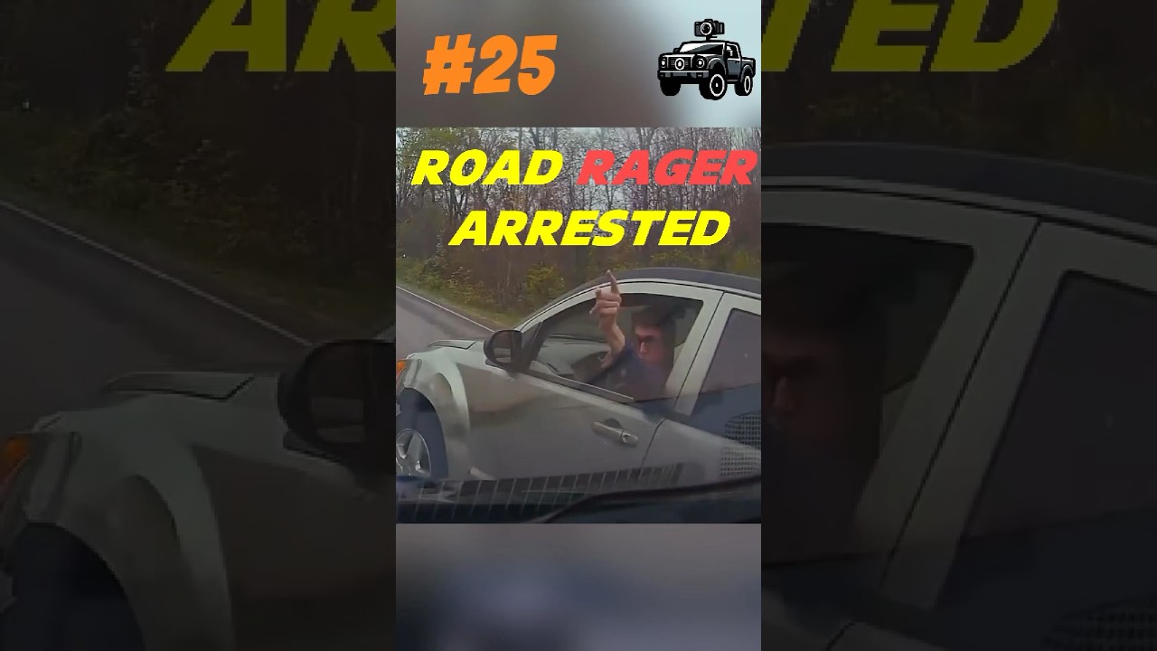 Road Rager Arrested - Brake Check 