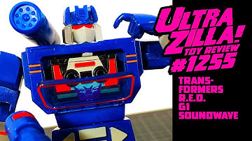 TRANFORMERS R.E.D. G1 SOUNDWAVE REVIEW!