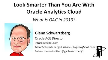 What is Oracle Analytics Cloud (OAC) in 2019?