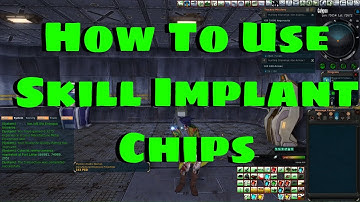 How To Use Skill Implant Chips in Entropia Universe