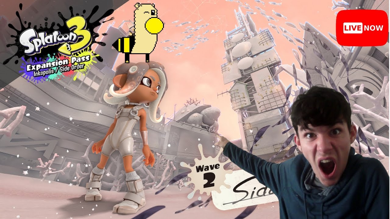 Splatoon 3 Side Order DLC Live Stream - YouTube