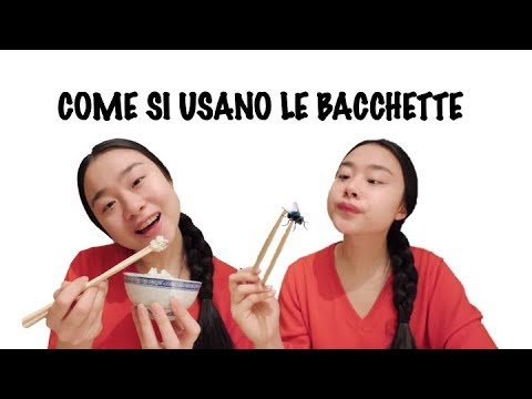 Video: Come Mangiare Con Le Bacchette