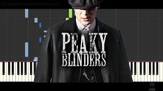 Peaky Blinders - Red Right Hand (Shortened TV Version) | Piano Synthesia Tutorial Resimi