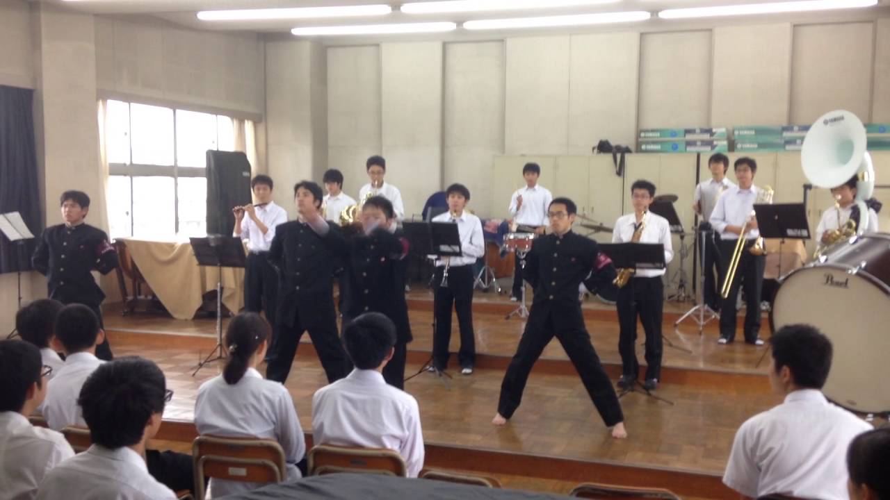 太田高校応援団　受験生必勝応援ステージ　H28学校公開