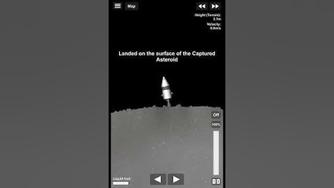 Landing on the new CAPTURED ASTEROID!!!!!!!!!