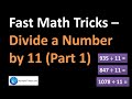 Understanding Division and Multiplication by 11