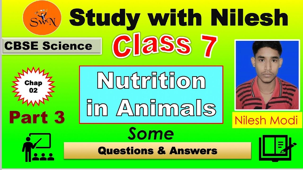 case study based question on nutrition in animals