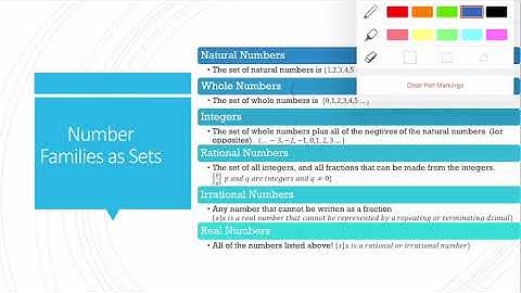 Intermediate Algebra Section R.2 Part 1, Sets