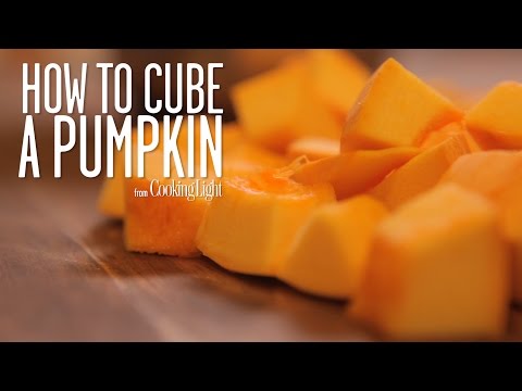 How to Cube a Pumpkin | Cooking Light