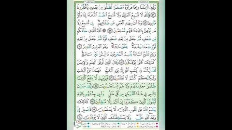 #سورة الروم#الآيات_٥٧_٥٨#تلاوة الشيخ أيمن سويد #قليل دائم خير
