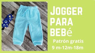 Destello desagüe Máquina de recepción Jogger para bebé paso a paso - patrón - escalado- corte y confección paso a  paso. - YouTube