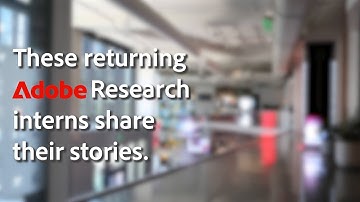 Adobe Research Intern Stories | Innovation, Mentorship & Career Growth | Adobe Life