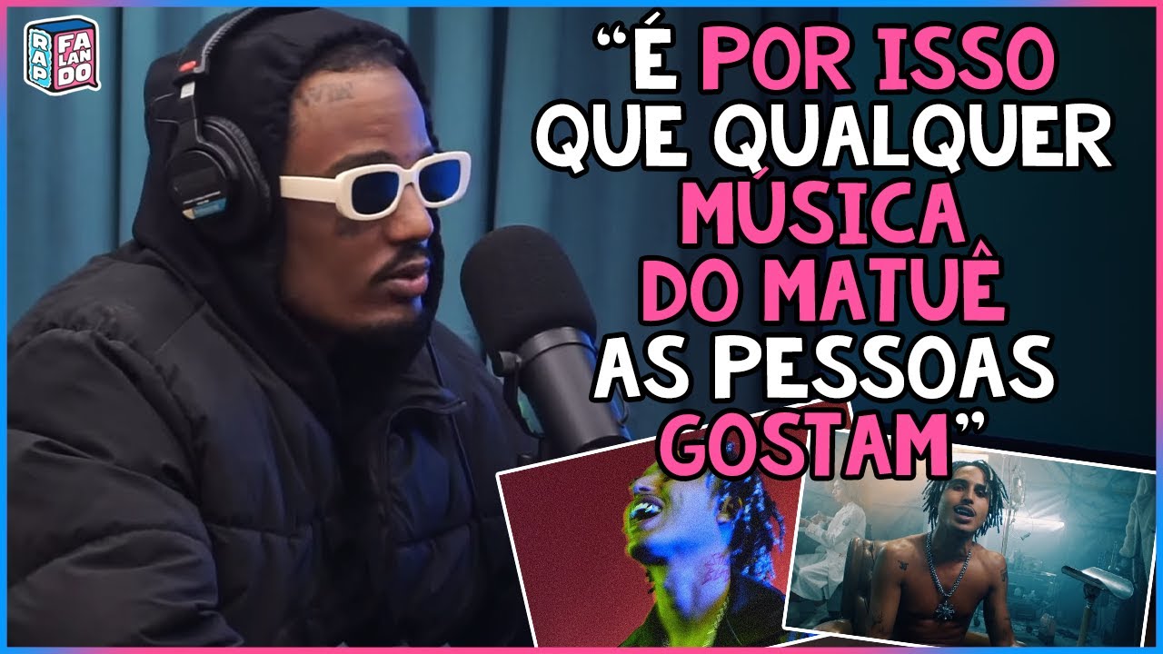 DEREK FALA COMO O MATUÊ É NO ESTUDIO | rap, falando: cortes