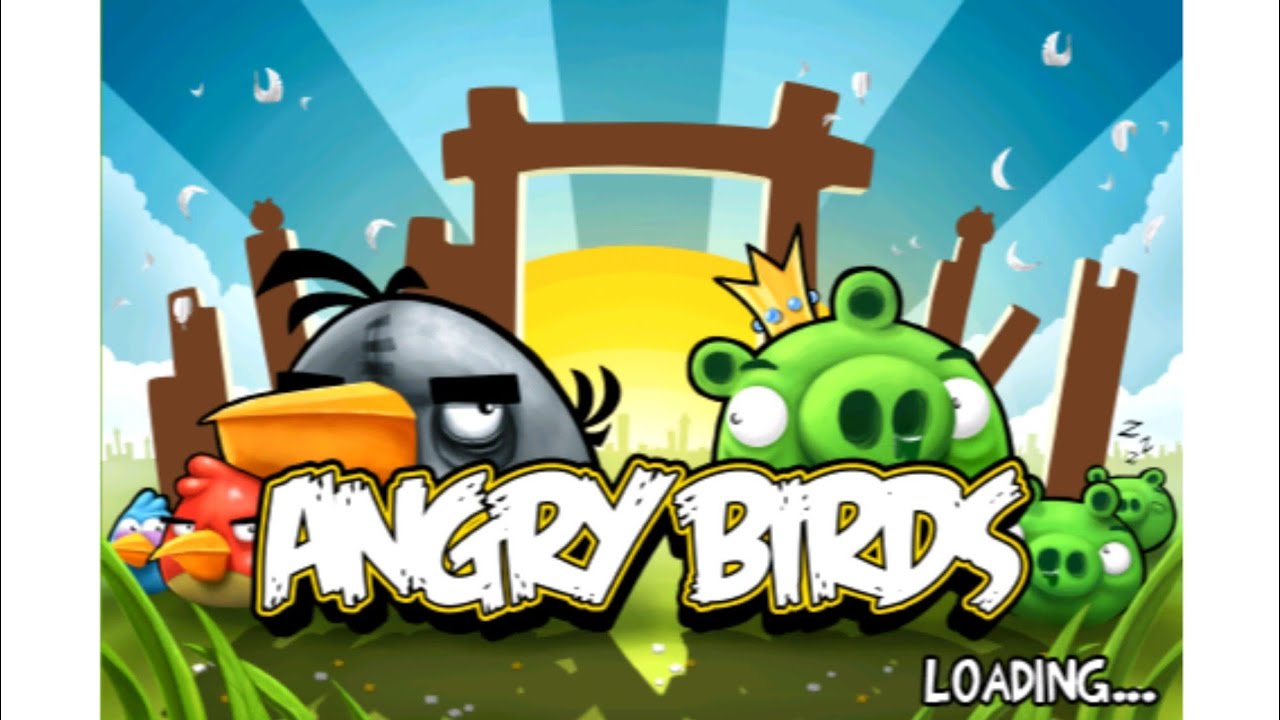 Angry Birds 1.2.0 Android Port Gameplay.