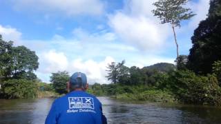 On the Melinau River, Mulu National Park in Sarawak, Malaysia