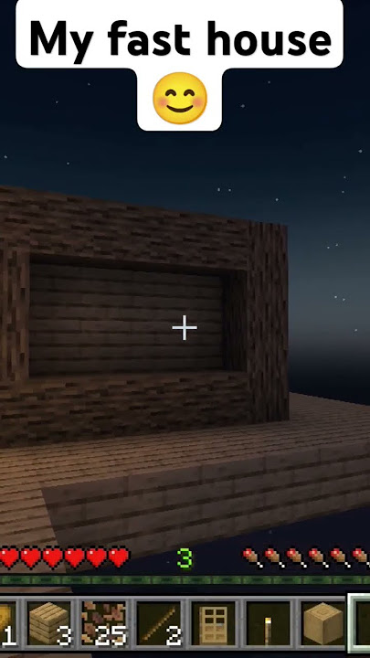 my first house in Minecraft SMP#viral #shorts