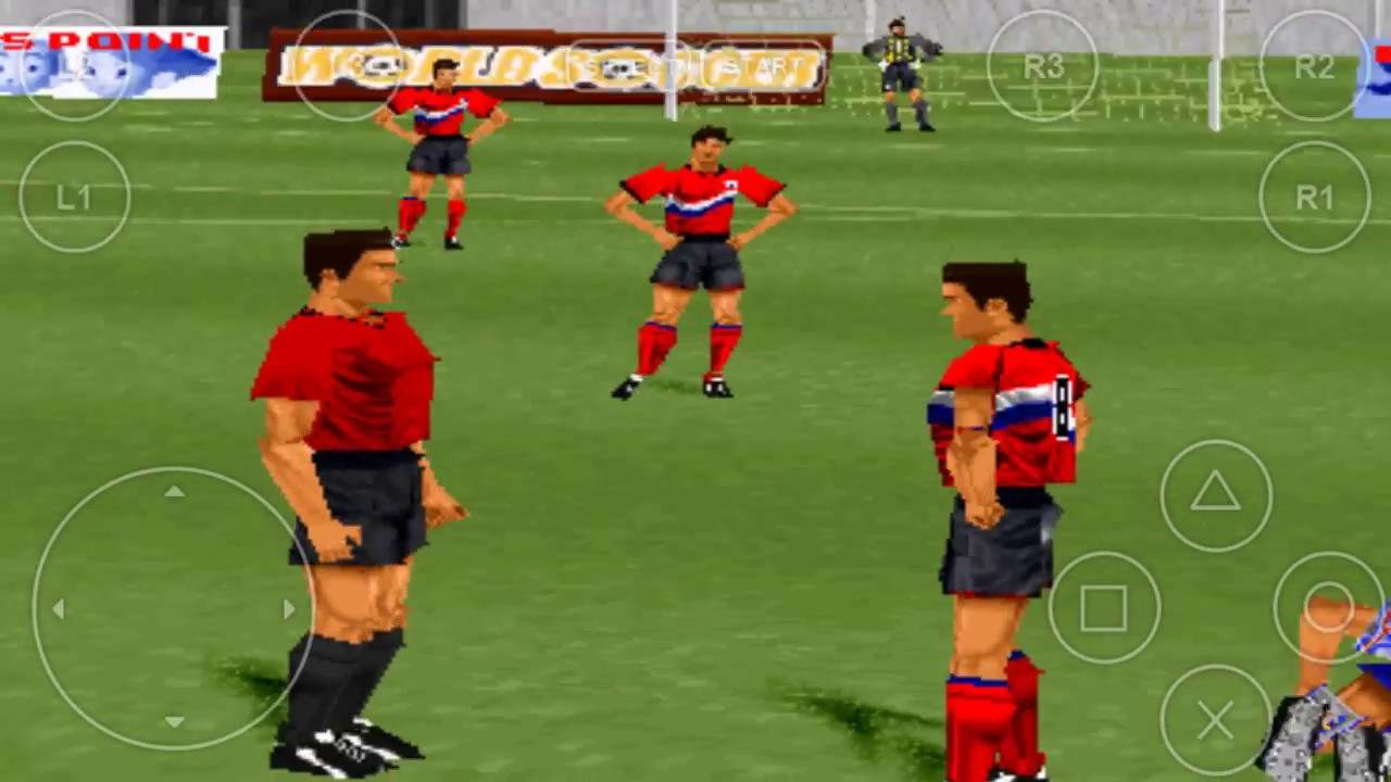 Android PlayStation1 PS1 Emulator FPse World Soccer Winning Eleven '97