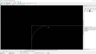 LibreCAD Tutorial - Raza/Radius - Fillet Command