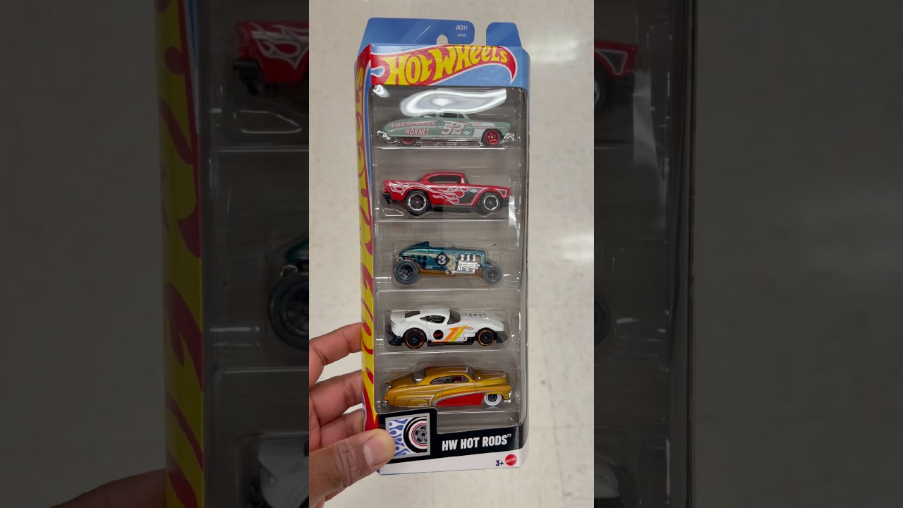 Hot Wheels HW Hot Rods 5 Pack Die-cast Toy Car #diecastcars