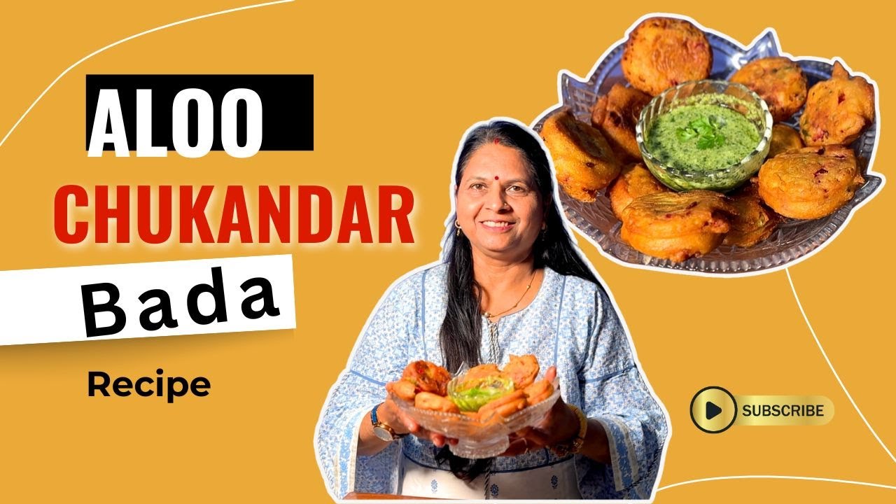 Crispy Aloo Chukandar Bada😋 | Homemade