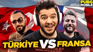 FRANSIZ ÖPÜCÜĞÜ!! TÜRKİYE vs FRANSA TURNUVA - PUBG Mobile