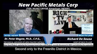 Dr. Peter Megaw and RichTVLive Discuss New Pacific Metal's Flagship Silver Sand Project