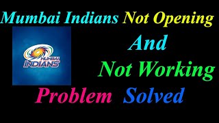 How to Fix Mumbai Indians App  Not Opening  / Loading / Not Working Problem in Android Phone screenshot 3