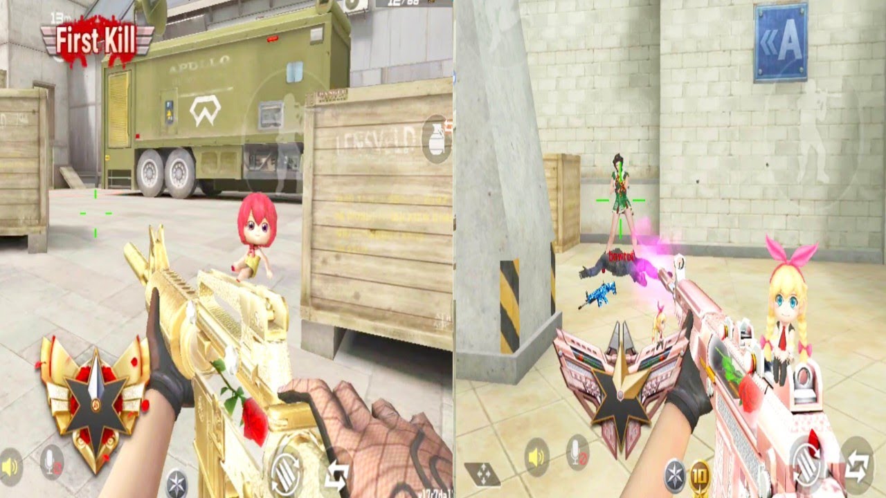 Геймплей Crossfire Legends с M4A1-S Jewelry QBZ - Скачать CF Mobile Android iOS