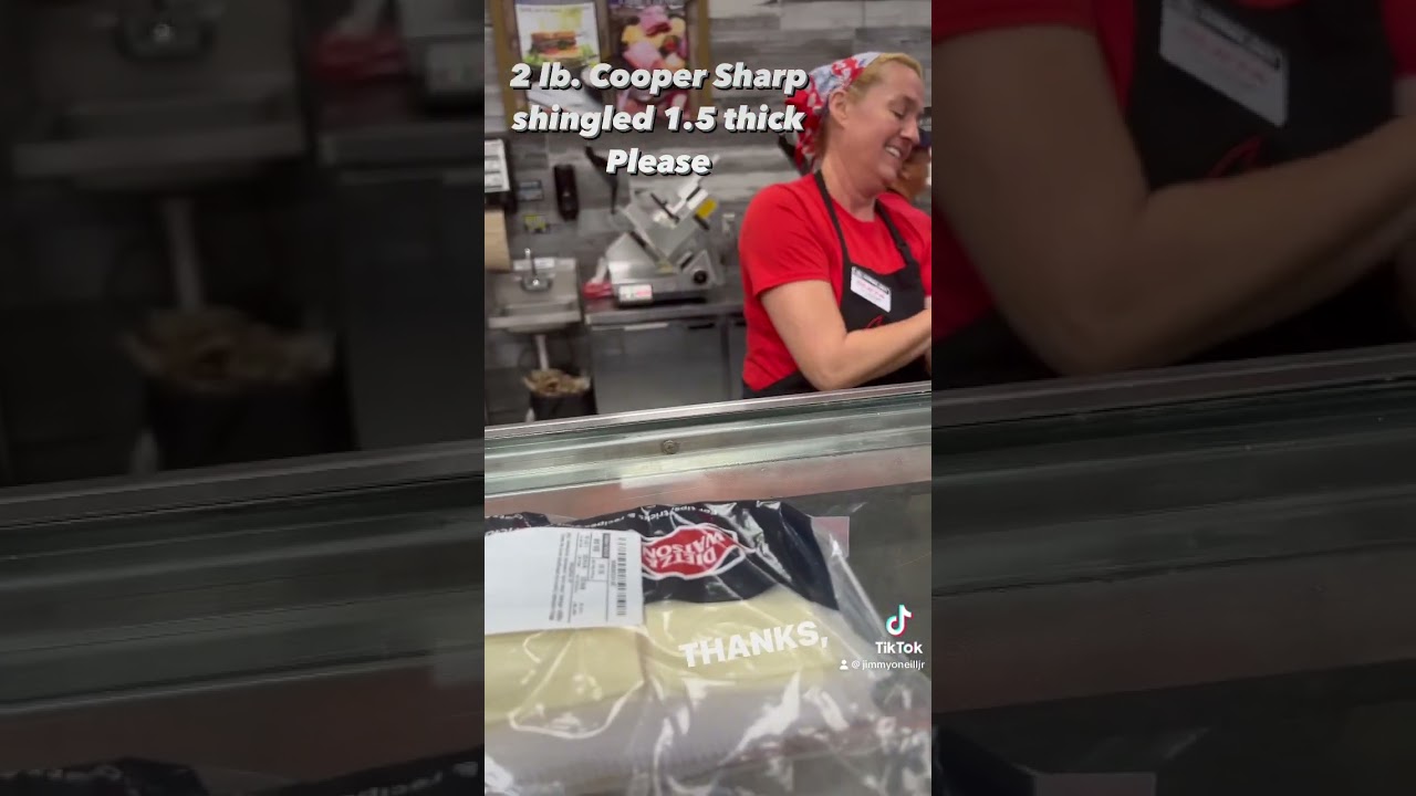 Cooper Sharp perfectly sliced ..Thanks Sonja