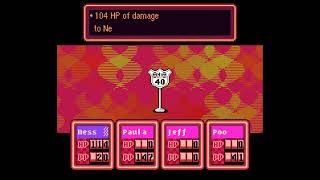 Earthbound Softlock Playthrough - Level 12 Ness vs Crazed Sign