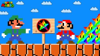 Mario and Luigi But Rainbow Star are Forbidden here!