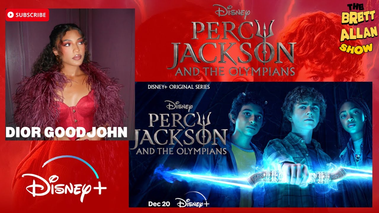 Dior Goodjohn Interview | Percy Jackson and the Olympians an Original Series NOW on Disney +