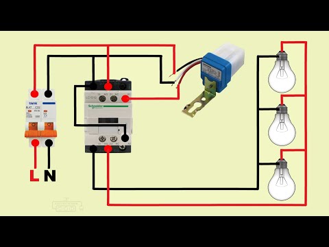 photocell sensor connection