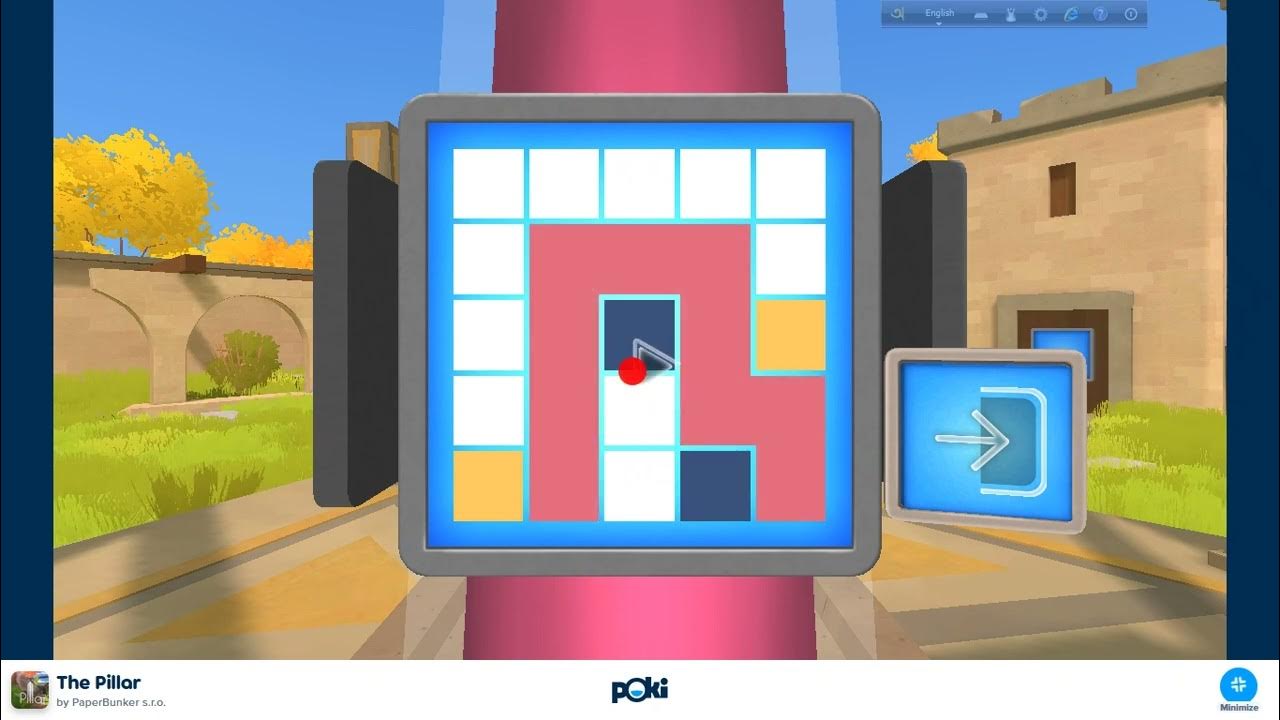 Playing an online free game name THE PILLAR in Poki games. Have fun