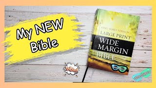 MY NEW JOURNALING BIBLE SETUP - KJV Wide Margin Bible