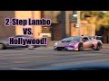 1300HP TT Huracan TERRORIZES Hollywood!