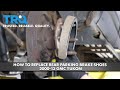 How to Replace Rear Parking Brake Shoes 2000-13 GMC Yukon