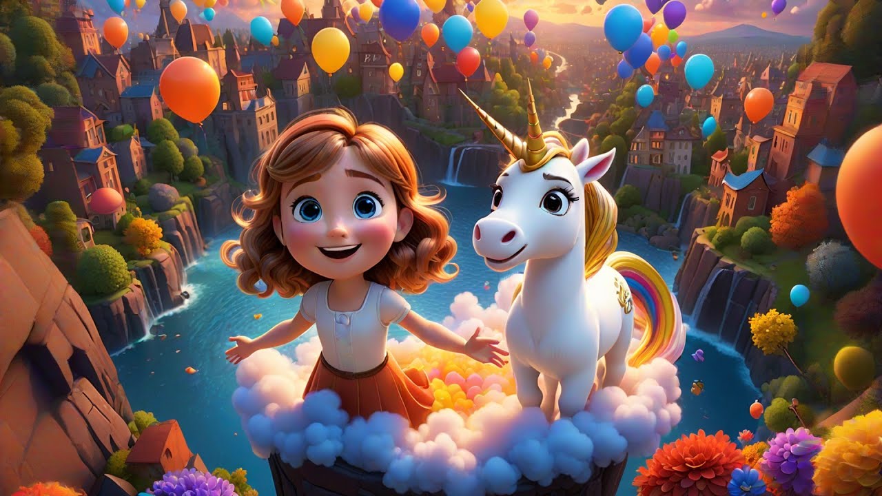 Magical Unicorn’s Rainbow Ride | Fantasy Adventure Song for Kids | Nursery Rhymes and Baby Songs