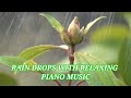 RAIN DROPS WITH RELAXING PIANO MUSIC