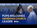 Pope Leo Welcomes Armenian Church Leader, Prays for Unity and Peace | EWTN News Nightly