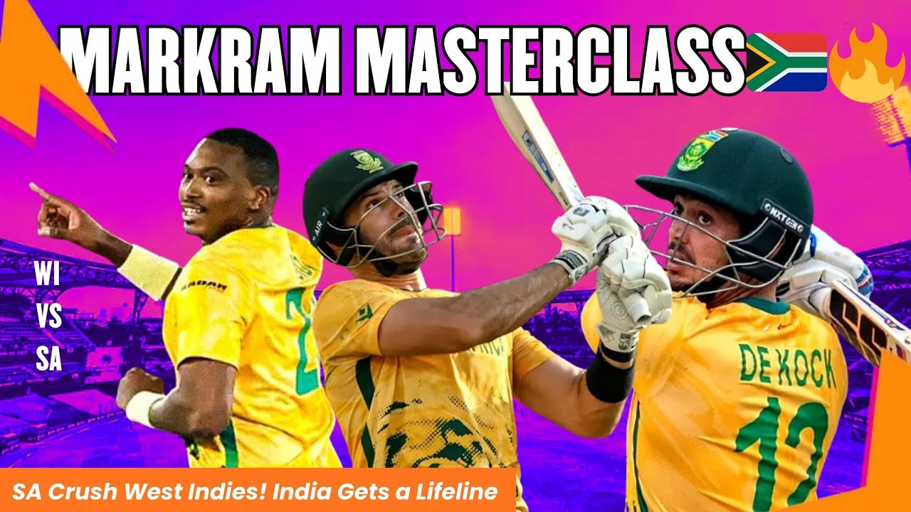 UNSTOPPABLE! 🇿🇦 South Africa CRUSH West Indies to Reach Semi-Finals | T20 World Cup 2026