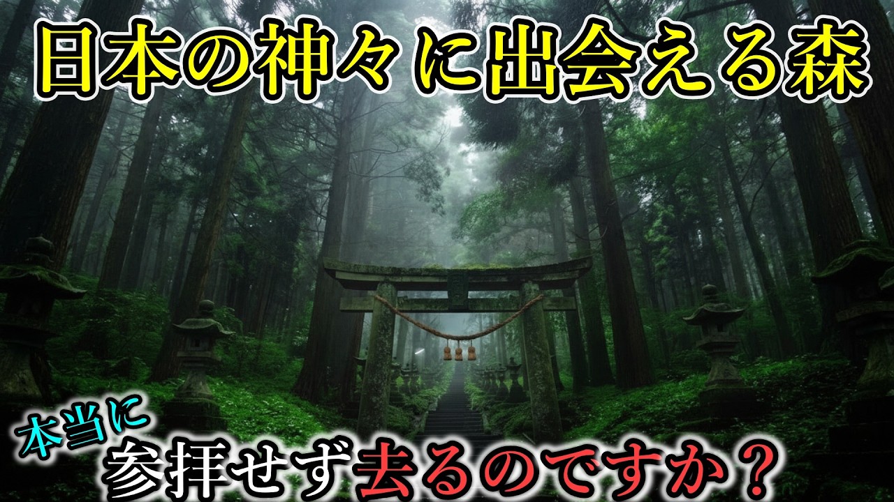※日本の神々とこの森で必ず出会って下さい。【熊本県阿蘇郡高森町上色見 上色見熊野座神社】