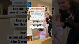 Tips for helping your little one put 2 words together #shorts Profile