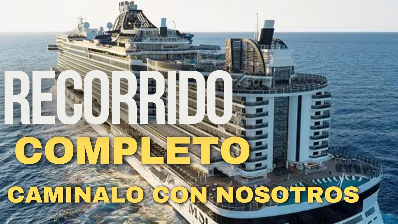 Caminamos COMPLETITO el nuevo MSC SEASCAPE, estás pensando en subirte?
