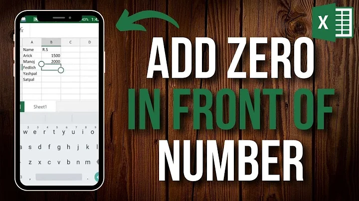 How to Add Zero in front of Phone Number in Excel (Quick Tutorial)