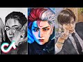 Amazing kpop fanart drawings  tiktok