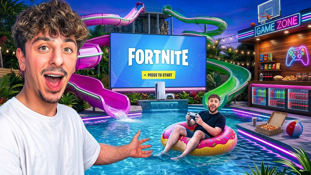 I Built My Dream $25,000 Gaming Room!