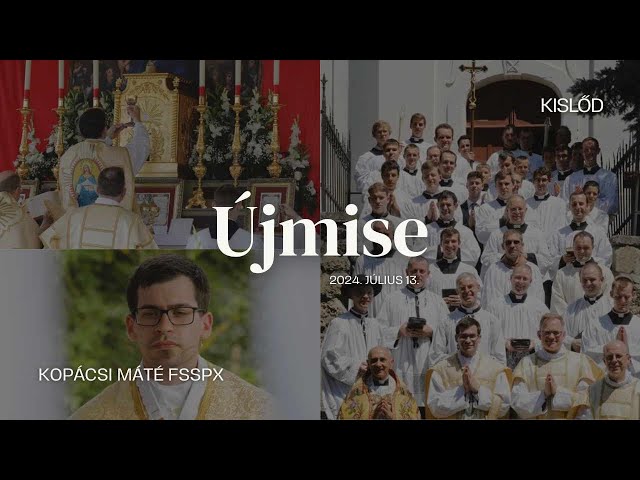 Watch Kopácsi Máté FSSPX atya újmiséje Kislődön on YouTube.