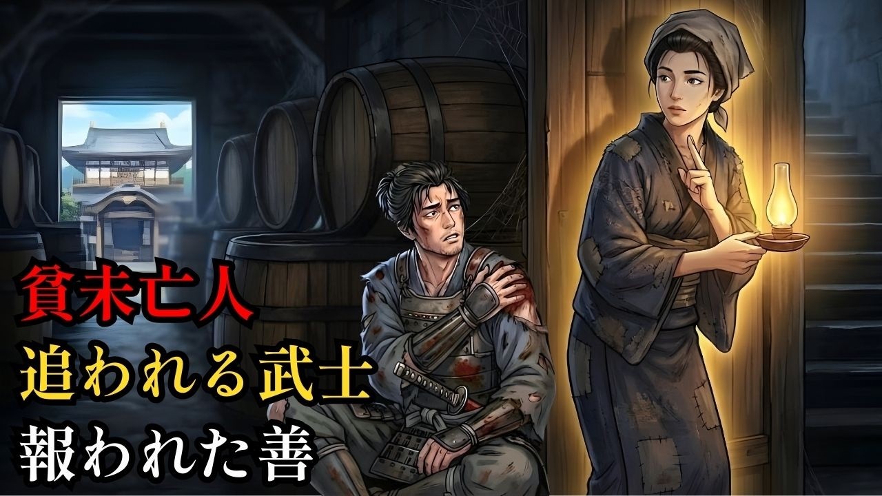 追われる身の侍を床下に隠して守り抜いた未亡人と江戸の街に建つ大屋敷へ招かれた驚きの恩返し. | 野談 | 伝説 | 昔話 | 説話 | 民話.