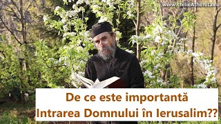 De ce este importantă Intrarea Domnului în Ierusalim (floriile)? - părintele Teologos